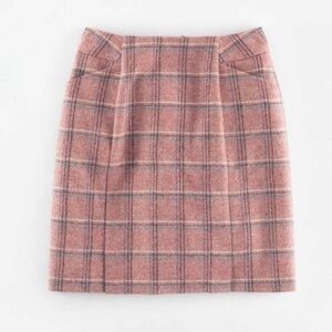 Boden British Tweed skirt